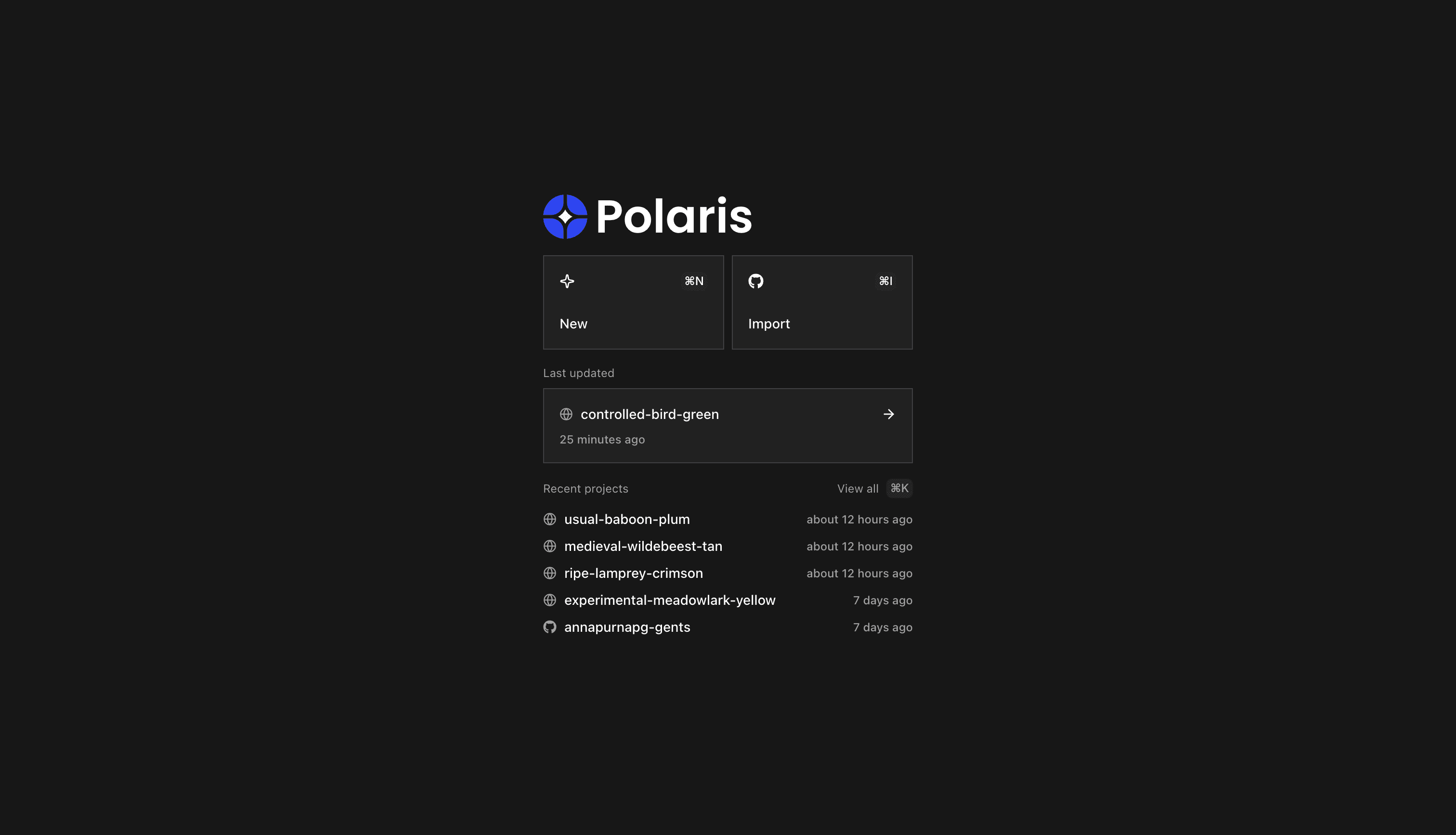 Polaris - AI-Powered IDE